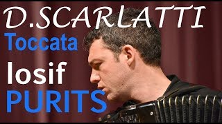 Scarlatti Toccata-I Purits accordion Klingenthal competition (Конкурс в Клингентале)