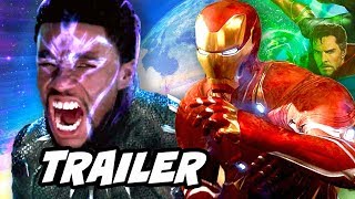 Black Panther New Avengers Trailer - Iron Man Infinity War Armor Comparison