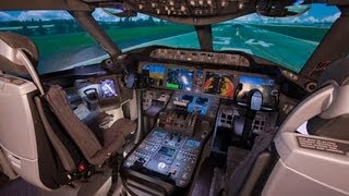 AMAZING Boeing 737 Landing Cockpit View