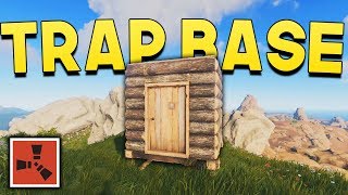 THE "ULTIMATE" TRAP BASE - Rust SOLO