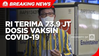 Menkominfo: Per April, RI Terima 73,9 Juta Dosis Vaksin Covid-19