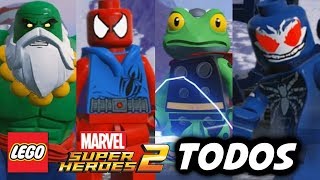 TODOS os 236 Personagens e seus Trajes no LEGO MARVEL SUPER HEROES 2