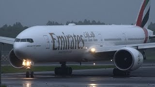 Emirates Boeing 777-300ER A6-ECA Landing at NRT 34R