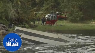 Cruise goers recount word of Alaska plane crash