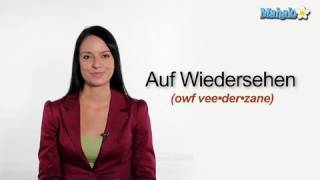 How to Say "Goodbye" in German