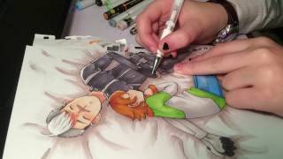 VOLTRON: Pidge X Shiro - Inktober day 19 speedpaint