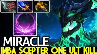 MIRACLE [Outworld Devourer] New Imba Hero Meta Scepter One Ult Kill 7.24 Dota 2