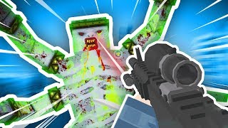TOXIC ZOMBIE BOSS vs BEST GUN IN THE WALKING ZOMBIE (The Walking Zombie: Dead City Funny Gameplay)