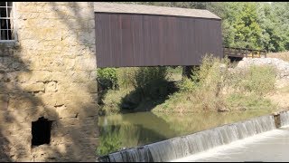 Visit the oldest covered bridge in Missouri