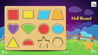 shape board learning heart shape square shape oval shape circle shape