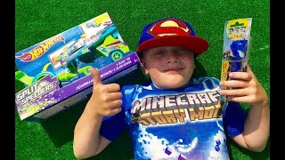 ТРАНСФОРМЕРЫ Автоботы Оптимус и Машинки Хот Вилс для мальчиков Transformers for kids Toys for boys