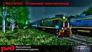 [TS2016] ТЭМ2-6350 "Утренний пригородный" [1080p 60fps]