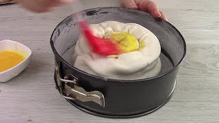 LA TORTA DI MELE E CREMA PIU' FACILE DI SEMPRE ( non si impasta e non si mescola)