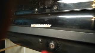 Извлечение обломка ключа из замка бокса  Thule