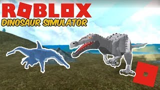 Roblox Dinosaur Simulator - FINALLY SOME PROGRESS! Dolphin Ichthyovenator! (Eldering Gaby)
