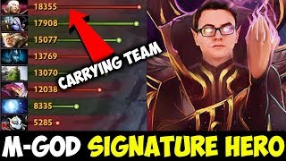 The Reason Why We Call Him Invoker God - Miracle Carrying His Team To Victory With Signature Hero