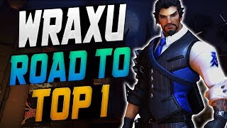WRAXU BEST HANZO IN THE WORLD! [ OVERWATCH SEASON 12 TOP 500 ]