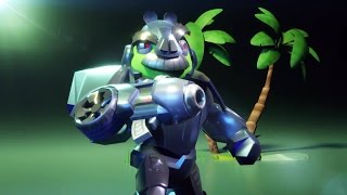 ANGRY BIRDS TRANSFORMERS Foreman Pig as Lockdown
