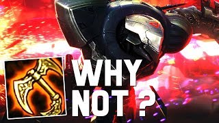 Why don't people build tiamat on Zed ? [ ZED JUNGLE GAMEPLAY WITH RENGAR BURST BUILD ]