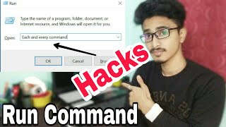 Run command shortcut key HACKs | Window 10,8,7 |  new tricks | 2k19 |
