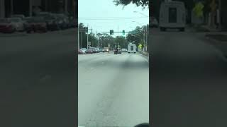 Raw video: Driver hits motorcycle after Sarasota confrontation