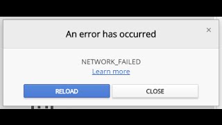 How to Fix NETWORK_FAILED Problem in (Chrome Web Store)