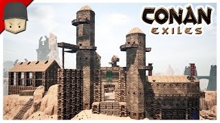 CONAN EXILES - CASTLE GATE & TOWERS