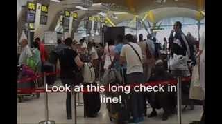 PTV's in economy! Iberia's New Airbus A330-300 from Madrid to Miami Seat 31L