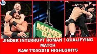 Reigns vs Zyan vs Balor ! WWE Monday Night Raw 7th May 2018 Highlights [HINDI] ! Ladder Match