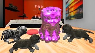 СИМУЛЯТОР КОТА ??? #18 ИГРАЕМ С КОТЯТАМИ мульт-игра про котят развлекательное видео