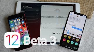 iOS 12 Beta 3/Public Beta 2: What's New + Speed Test!