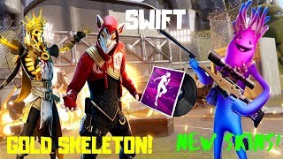 Fortnite - Arany Csontváz,Swift,Korallman v11.40!