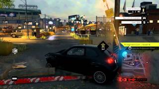 Watch Dogs - Fixed Contracts "Parker Square Rally" (Side Mission Mission Complete Train Shootout PS4