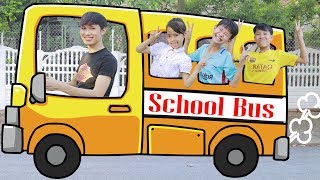 Kids Go To School by Bus Wheel On The Bus | Kids Play And Entertainment Center For Childrens Song