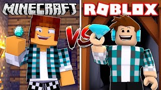 COMO É ENCONTRAR MINÉRIOS  NA MISTURA DE ROBLOX COM MINECRAFT - RobloxCraft #02