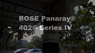 BOSE Panaray® 402® Series IV
