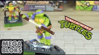 Черепашки Ниндзя Игрушки - DONATELLO TMNT - MEGABLOKS - Конструктор Черепашки Ниндзя - Донателло