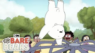 Training With Ice Bear | We Bare Bears | Cartoon Network