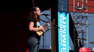 Mandy Harvey Singing 'Try' - No Barriers Summit 2015
