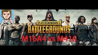 M16A4 vs. M416 | 1 gegen 1 | PLAYERUNKNOWN'S BATTLEGROUNDS [Wissenswertes] [GER]