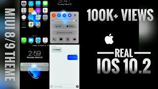 Real iOS 10.2 Theme | iOS in Android | MIUI 8 | v2.1 update