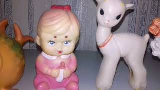Резиновые игрушки СССР