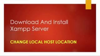 Error Full Solution ||Xampp ||  How to change Directory root to localhost