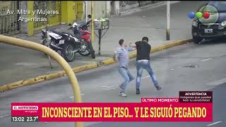 SALVAJE ATAQUE por un CELULAR en AVELLANEDA - El Noti de la Gente