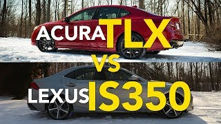 2018 Acura TLX vs Lexus IS Comparison