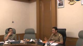 03 Jun 2014 Plt. Gub Basuki T. Purnama memimpin Rapat TPUT
