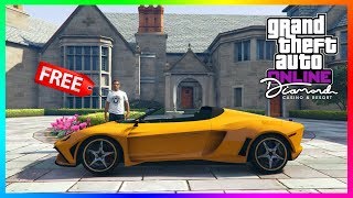 GTA 5 Online The Diamond Casino & Resort DLC - NEW UPDATE! Topless Supercar, FREE Items & MORE!