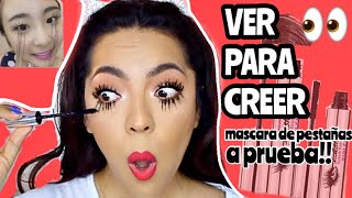 PROBAMOS MASCARA DE PESTAÑAS VIRAL EFECTO DE EXTENSIONES? ♥BeautybyNena