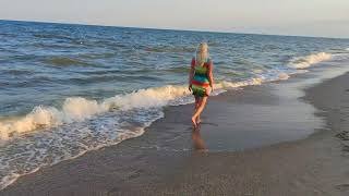 Вечернее море. Прогулка на Чёрное море. Семейный отель Ruta Family Club Hotel