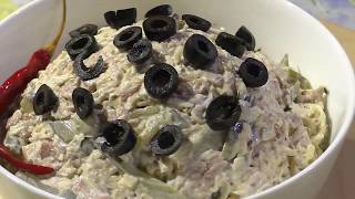 Салат из индейки и сельдерея - натощак не смотреть! :)